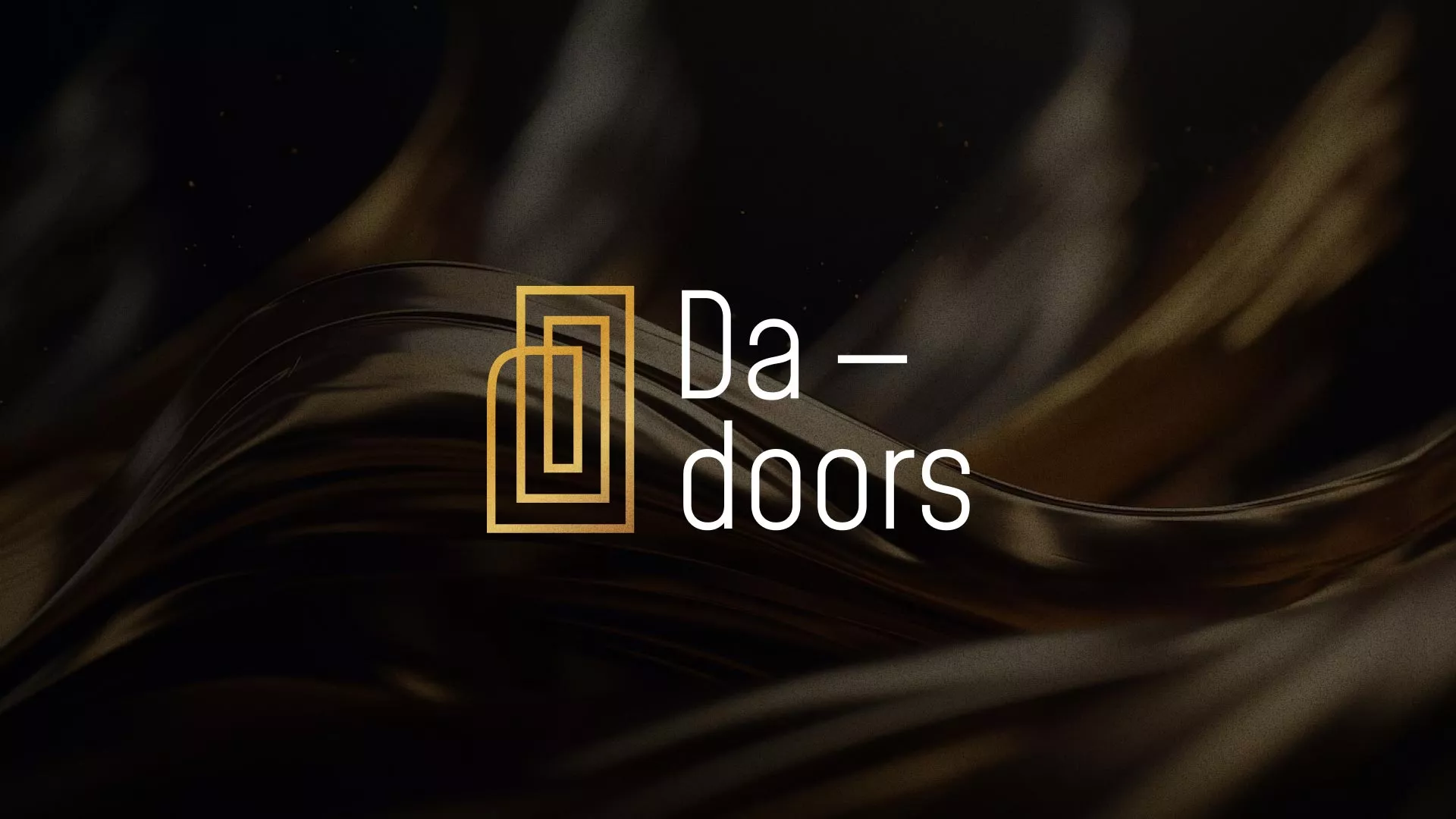 Разработка логотипа для компании «DA-DOORS» в Архангельске